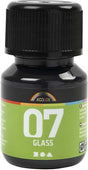 A-Color Glass permanente Glasfarbe – Schwarz, 30 ml