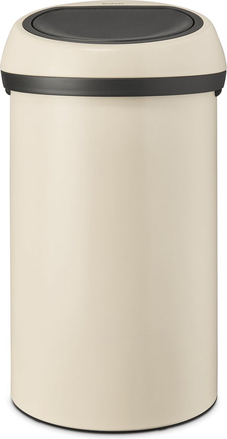 Brabantia Touch Bin Abfallbehälter – 60 Liter – sanftes Beige