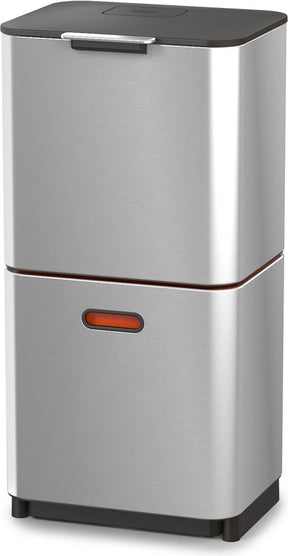 Joseph Joseph Intelligenter Abfallbehälter Totem Max – 60 l – Silber