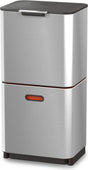 Joseph Joseph Intelligenter Abfallbehälter Totem Max – 60 l – Silber