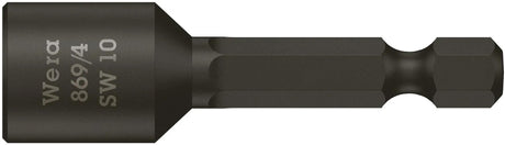 Wera Steckschlüssel 869 4 Biteinsatz 10 mm 869 4 1 4