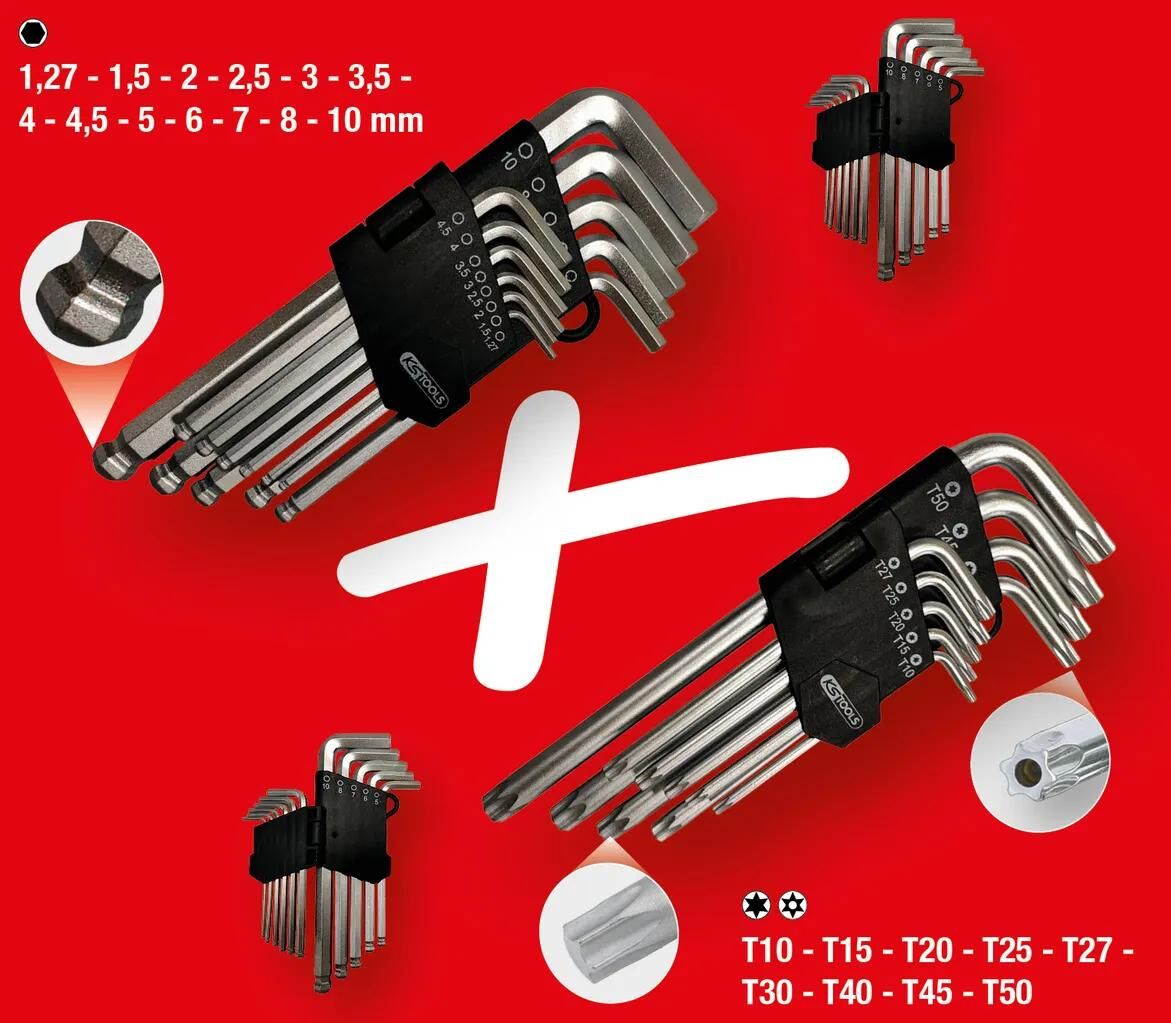 Ks Tools Winkelschlüsselsatz Winkelschlüsselsatz 22tlg.