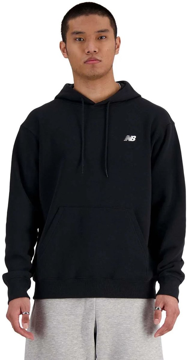 New Balance Sport Essentials Fleece Hoodie Herrenpullover – Schwarz
