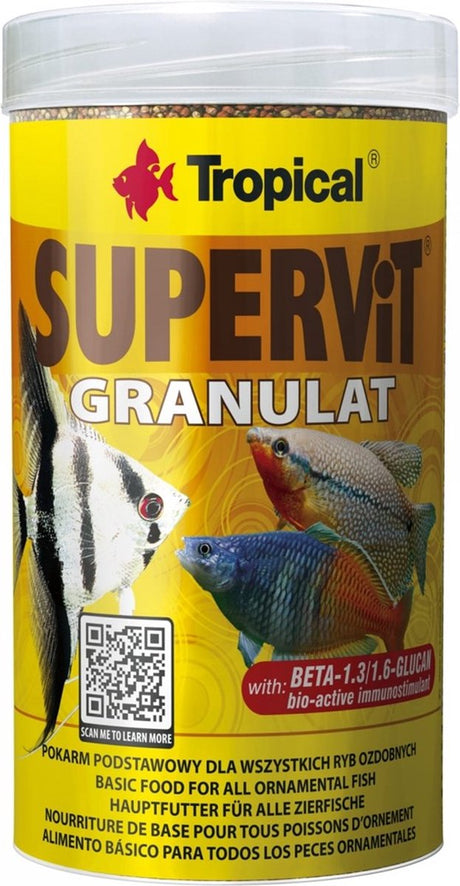 Tropical supervit granulat - voer voor alle siervissen - 250 ml 138 g