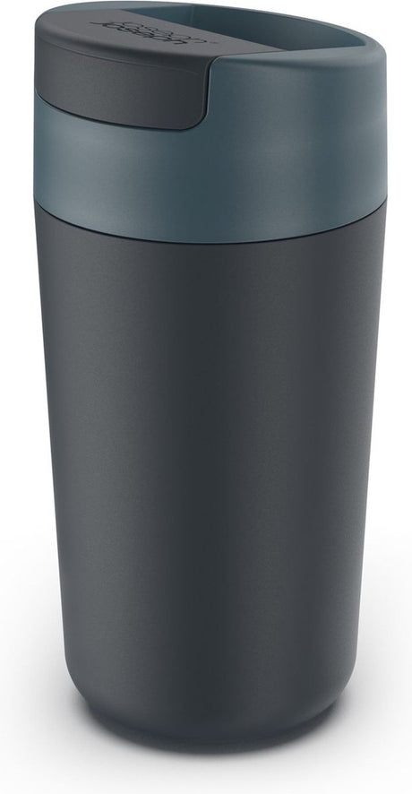 Joseph Joseph Flip-Top-Trinkbecher, 454 ml, blau – | nippen