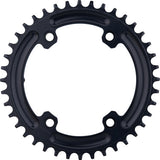 Wolf tooth components 110 bcd asymmetric 4-arm chainring shimano grx for hg+ 12-speed chain