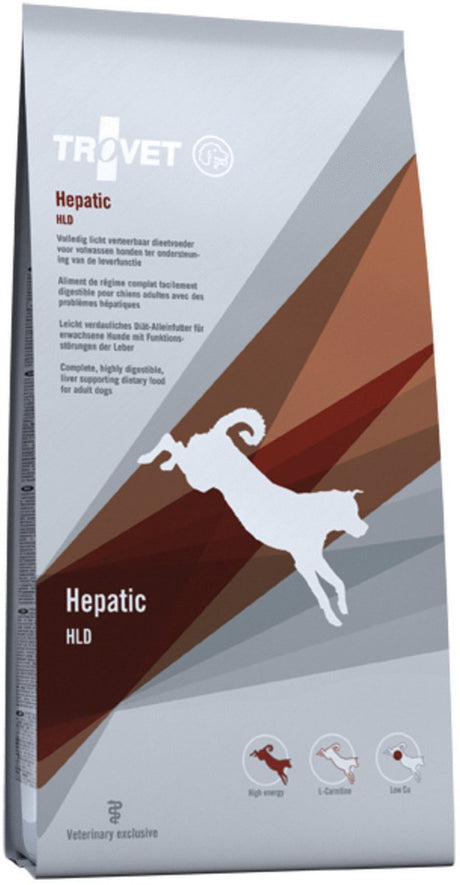 Trovet Hepatic HLD – Diät-Hundefutter – unterstützt die Leberfunktion – niedriger Kupfergehalt – moderater Proteingehalt