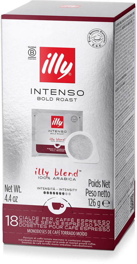 Illy - e.s.e. Portionen Intenso 12 x 18 Stück