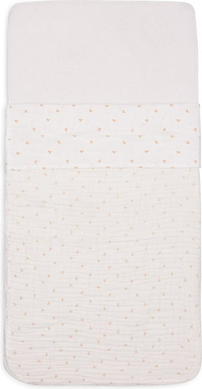 Jollein baby laken wieg - 75x100cm - harvest
