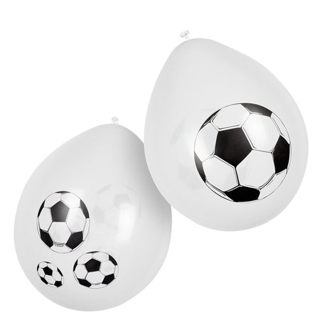 Boland Luftballons Fußball-Set bestehend aus 6 Stück ø25cm