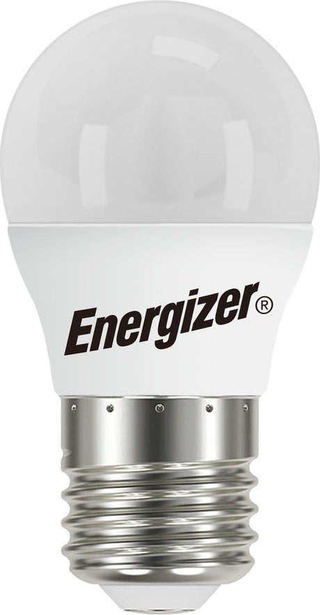 Energizer energieeffiziente LED-Kugellampe -E27 - 4,9 Watt - warmweißes Licht - nicht dimmbar - 5 Stück