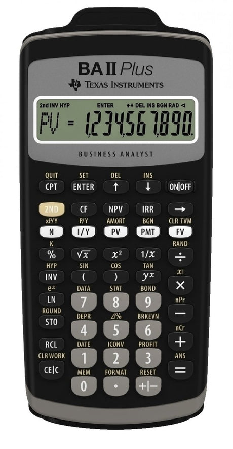 Texas Instruments Baii Plus – wissenschaftliche Taschenrechner