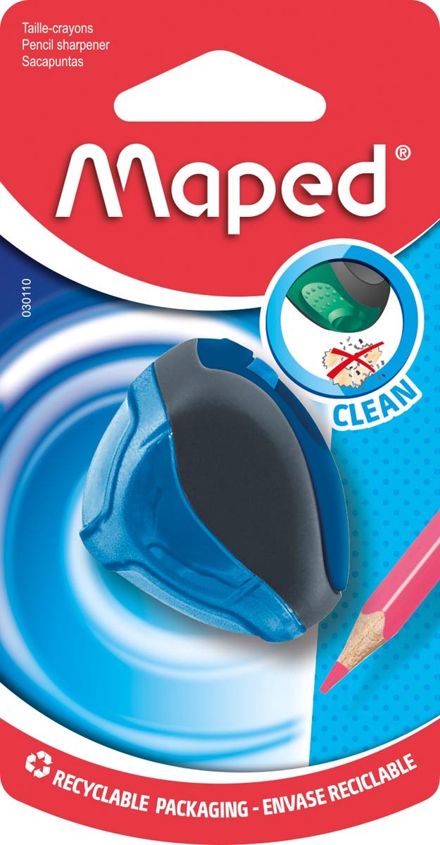 Maped office maped potloodslijper clean 1-gaats | op blister