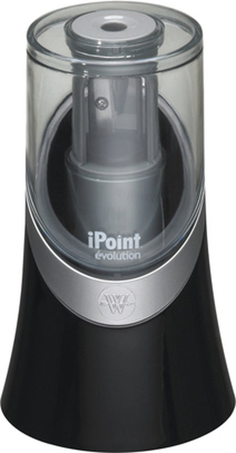 Elektrischer Bleistiftspitzer von Westcott – iPoint Evolution – ohne Batterien – Schwarz – AC-E55030