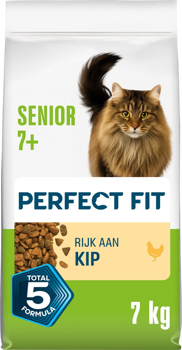 Perfect Fit Katzenfutter – Senior – Huhn – 7 kg