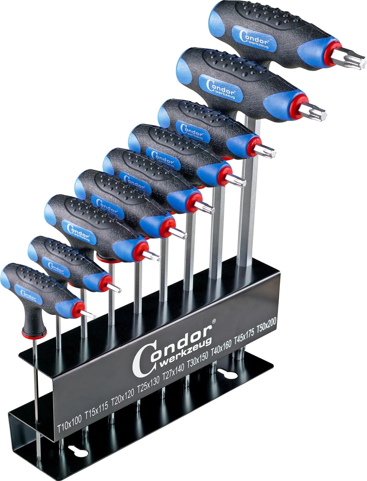 Condor Schraubendrehersatz 1119 Schraubendrehersätze Torx 9-tlg. t10-t50