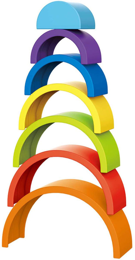 Toi-toys Little Stars Regenbogen Stapelturm 7-teilig