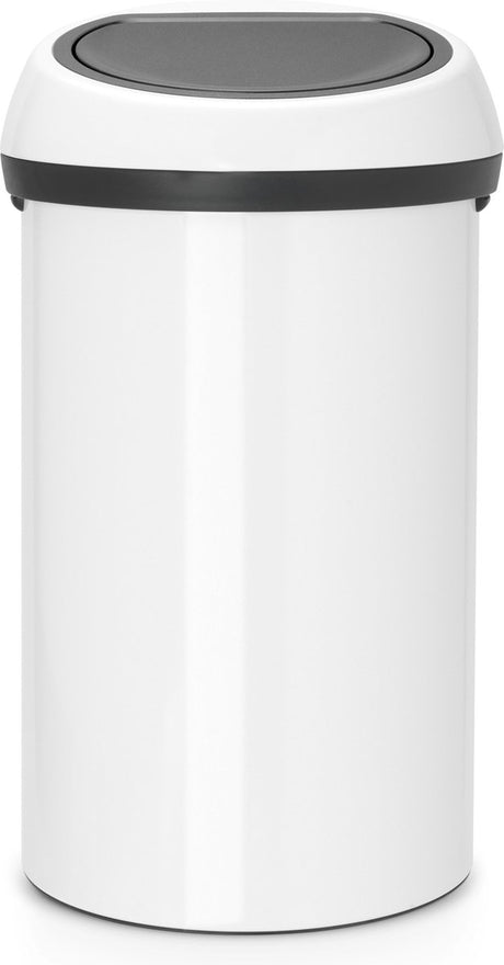 Brabantia Touch Bin Abfallbehälter – 60 Liter – Weiß