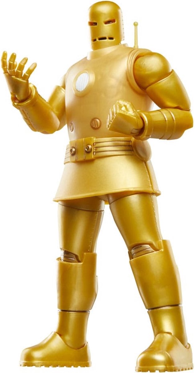 Marvel Hasbro Iron Man Legends Actionfigur Iron Man (Modell 01-Gold) 15 cm große Actionfigur