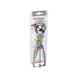 Westmark Eislöffel Eisportionierer, mit Zangengriff, Länge: 21,8 cm, Edelstahl, Profi, Silber, 62942270