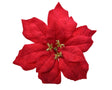 Decoris-Blume auf Clip-Weihnachtsstern, Durchmesser 16 cm