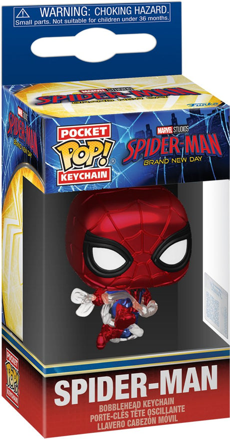 Spider-man brand new day - pop 5 (mt) (pocket pop!) unisex funko pocket pop! - neutraal - standard