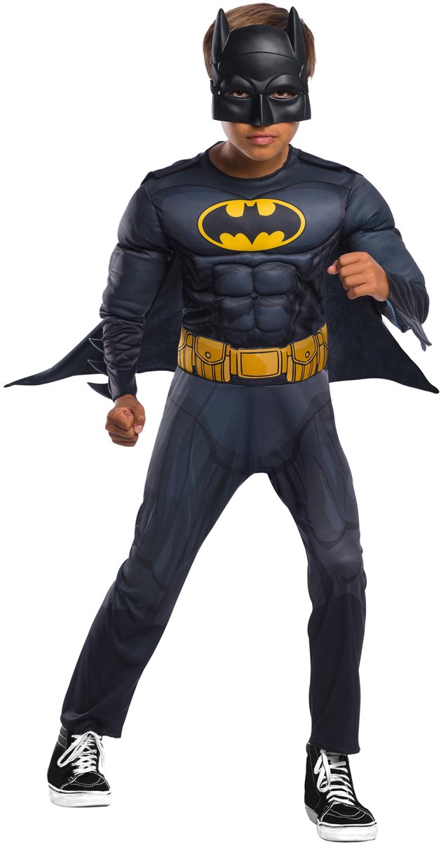 Rubies – Batman-Deluxe-Kostüm für Jungen (Größe L)