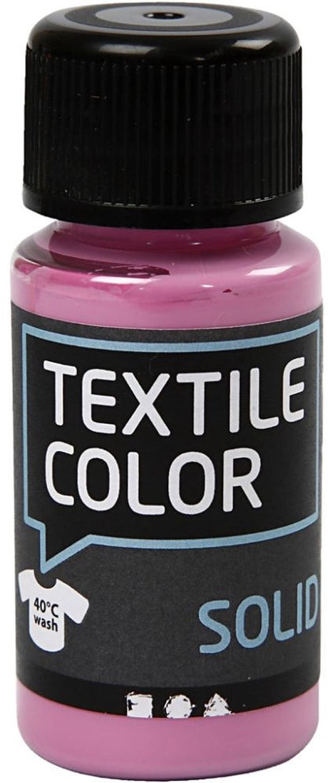 Kreativfirma Textil Farbabdeckung Textilfarbe - Pink, 50 ml