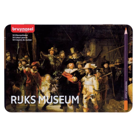 Bruynzeel-Dose mit 50 Buntstiften – Rembrandts Nachtwache