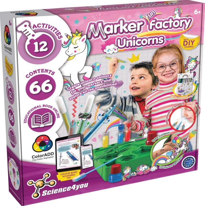 Oku Science 4 You Marker Factory mit Einhörnern