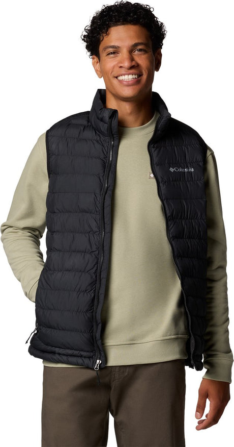 Columbia Powder Lite™ II Weste Herren Outdoor-Körperwärmer – Schwarz – Größe XL