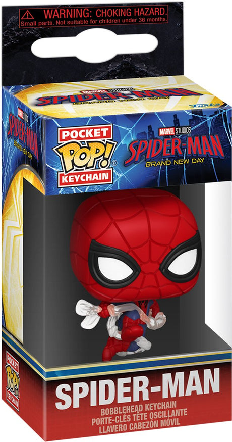 Funko Pop Schlüsselanhänger: Spider-Man BND – Pop 5