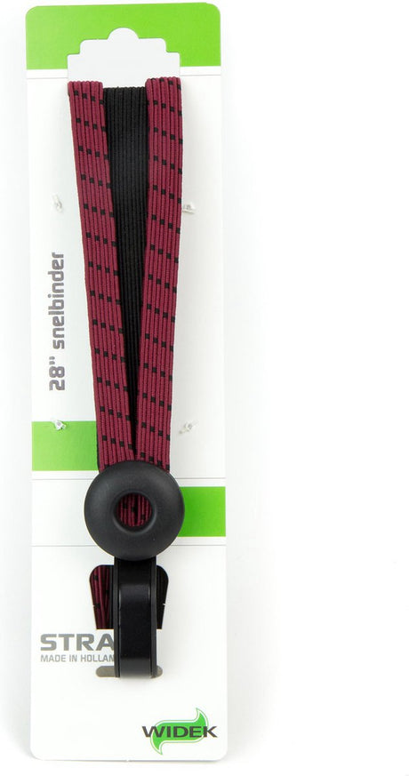 Widek b.v. Widek Triobinder Öse mit Haken 24+2x12mm schwarz bordeaux