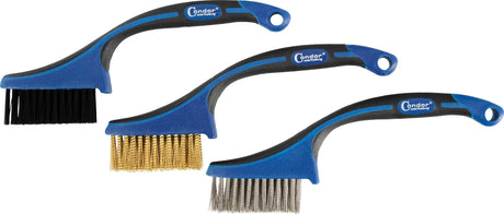 Condor Pinselset 9508 Mini-Bürstensortiment 3-teilig.