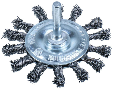 Condor Rundbürste Rundbürste mit 6mm Schaft d=75mm Stiel