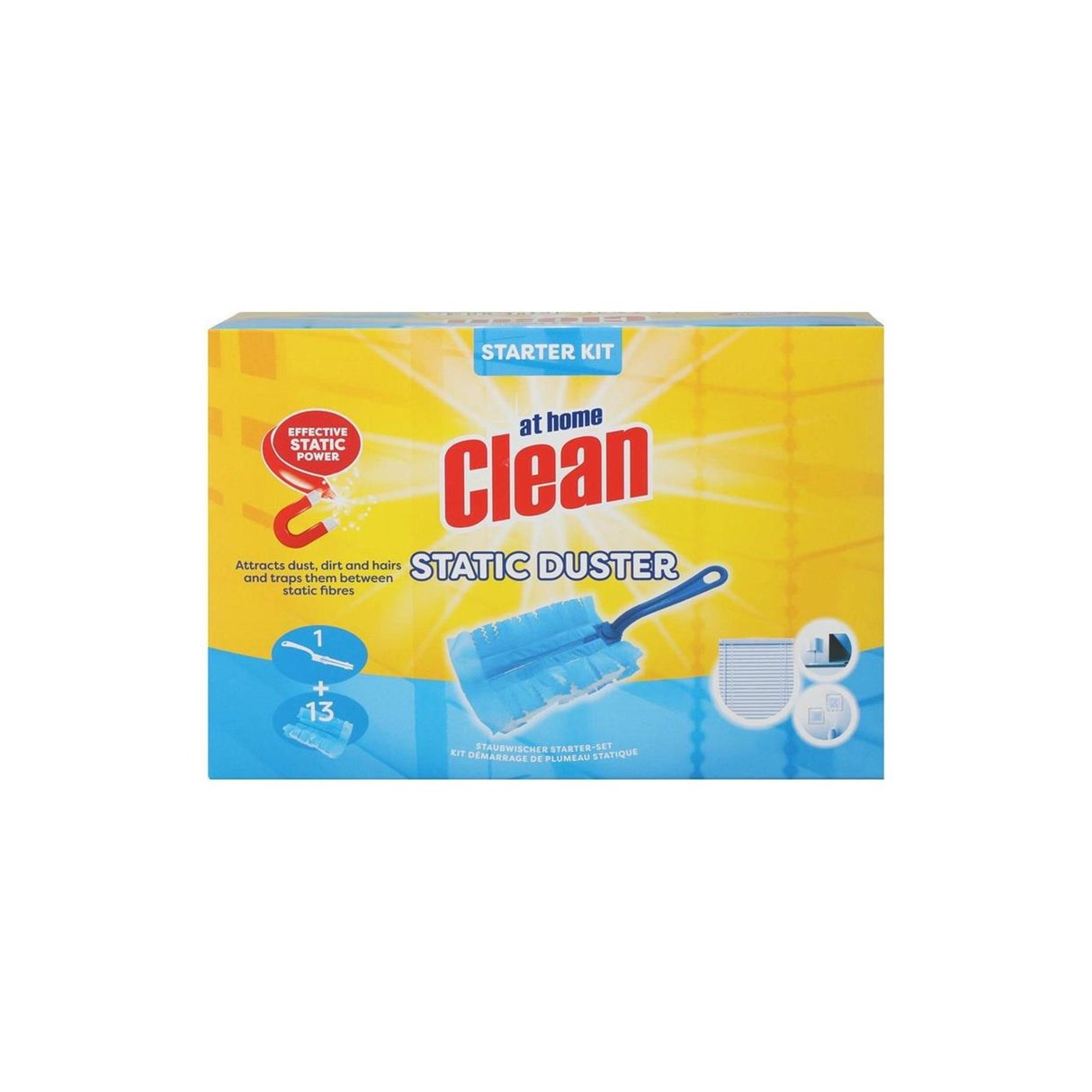 At home clean duster starterkit met 13 doekjes