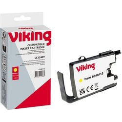 Inktcartridge vk brother lc-1240y geel