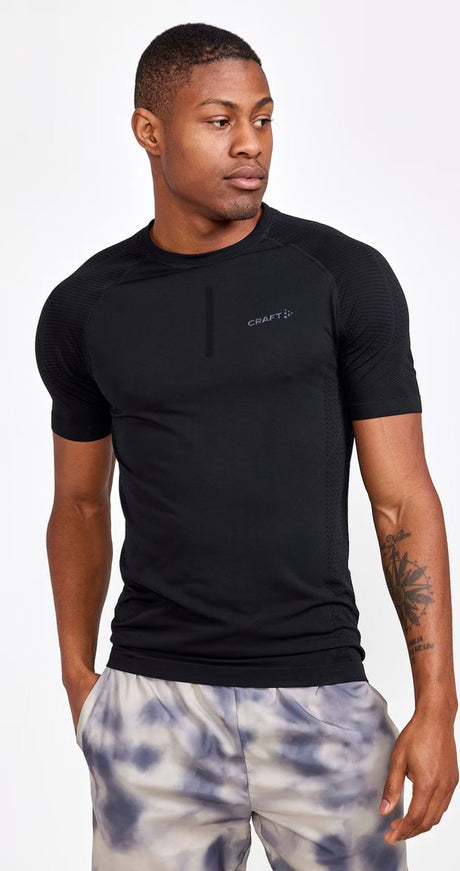 Craft Adv Cool Intensity SS Tee M Herren-Thermoshirt – Schwarz