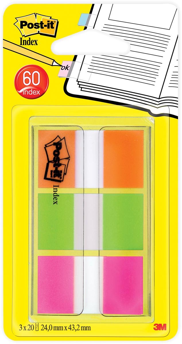 Post-it-Registerkarten 3m 680olp sort