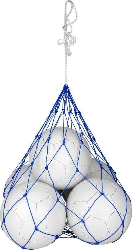 Avento Ballnetz für 5 Bälle – Kobaltweiß