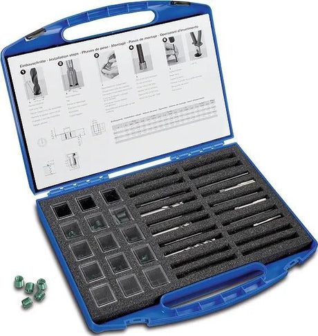 Böllhoff Gewindebohrer-Sortiment Helicoil Plus Helicoil-Plus Rep-Sort. 132-tlg. m6-m10