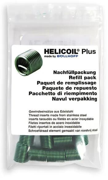 Böllhoff Gewindeeinsatz Helicoil plus Nachfüllpack Helicoil M6 6,00mm