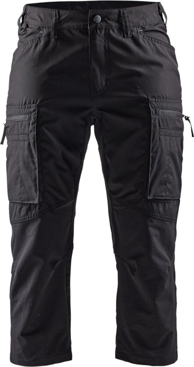 Blåkläder blaklader dames service piraatbroek met stretch 7129-1845 - zwart - c50