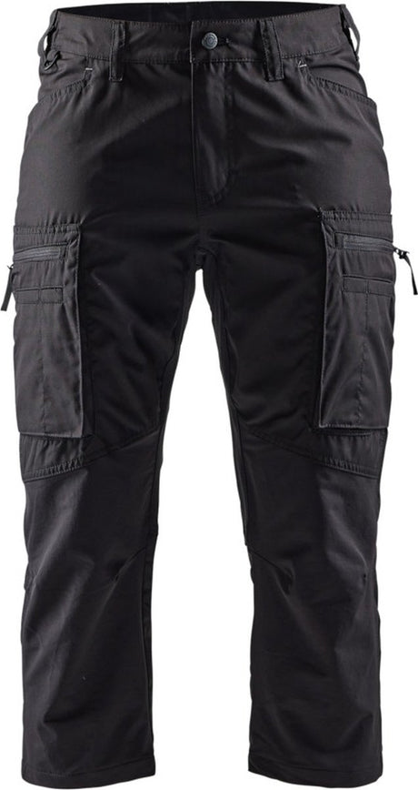 Blåkläder blaklader dames service piraatbroek met stretch 7129-1845 - zwart - c50