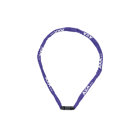 Axa Schlosskette starr 120cm Codeschloss lila (Karte)