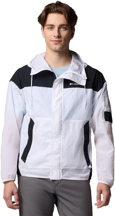 Columbia Challenger™ II Windbreaker Herren-Outdoorjacke – Weiß