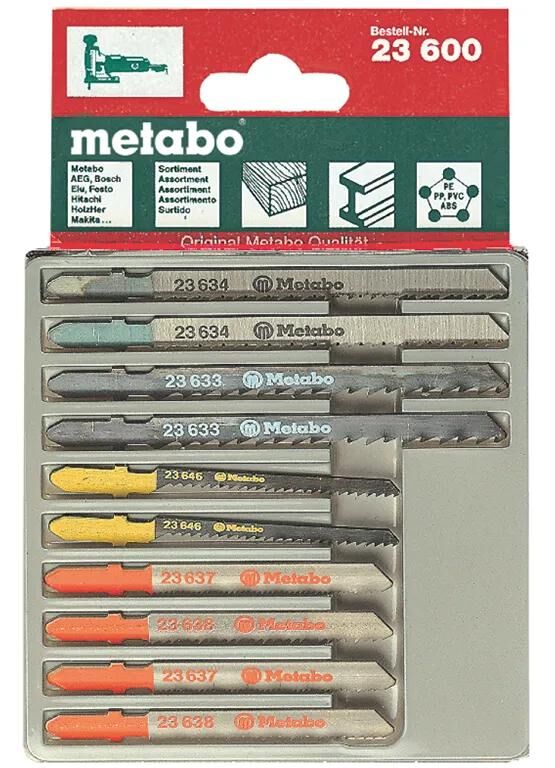 Metabo Stichsägeblatt-Set Set Stichsägeblätter 10-teilig