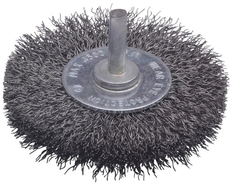 Sw stahl sw-stahl rundbürste rundbürste mit 6mm welle sw-stahl d=75mm