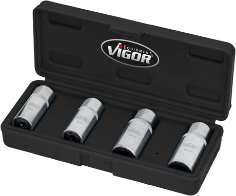 Vigor Stehbolzenausdreher V6412 4 Stehbolzenausdreher-Sets Hazet