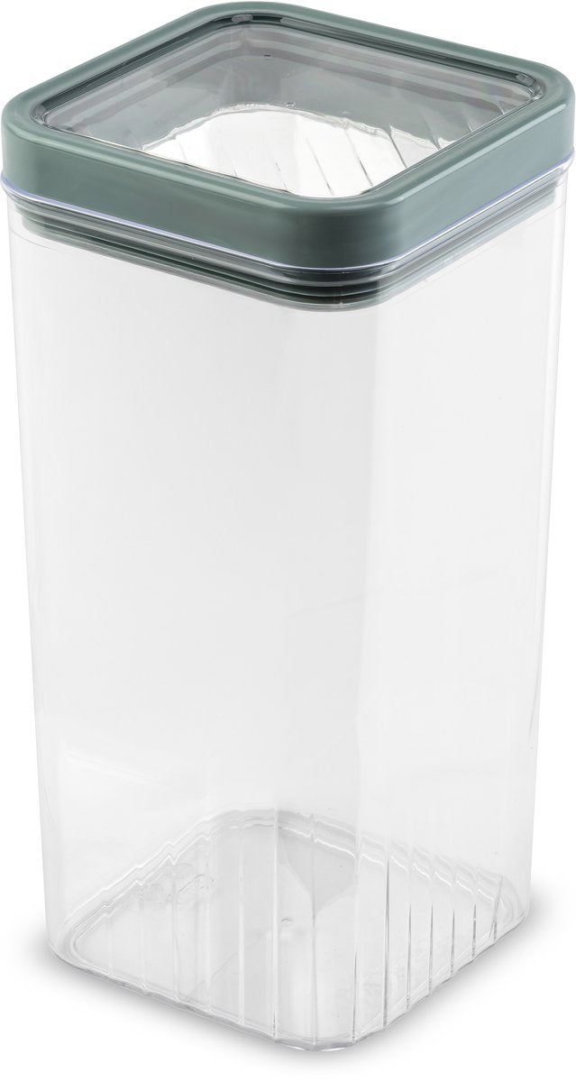 Curver Kara Aufbewahrungsdose – 1,8 l – 10,7 x 10,7 x 22,2 cm – blaugrün